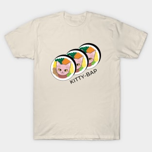 Kitty-bap Kimbap Gimbap Cat T-Shirt